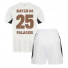 Bayer Leverkusen Exequiel Palacios #25 Auswärtstrikot 2024-25 Kurzarm (+ kurze hosen)